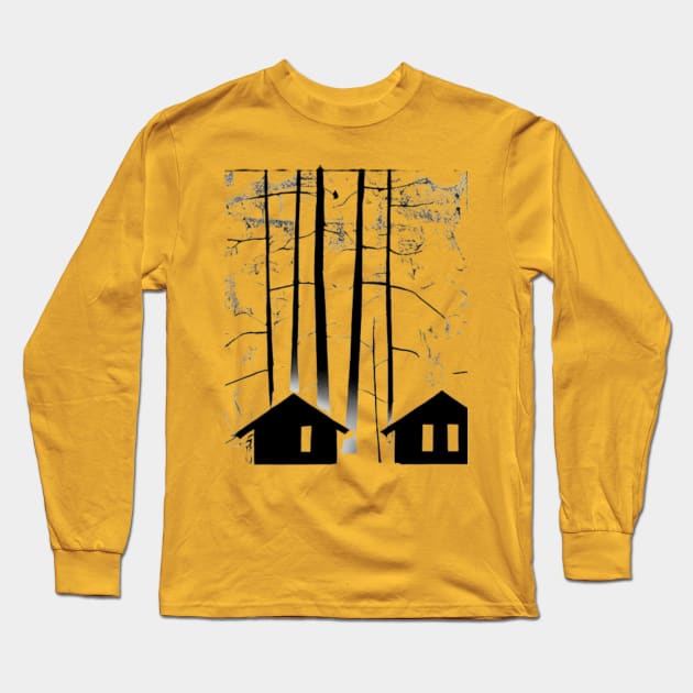 CABIN IN THE WOODS Long Sleeve T-Shirt by KOPERNIKO SHOP